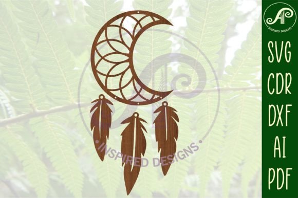 Download Dreamcatcher Laser Cut Design 12 SVG - Premium Bundle