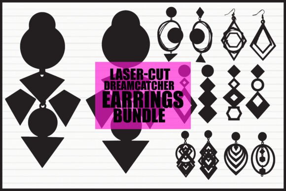 Download Laser Cut Geometric Earrings - Premium Resources