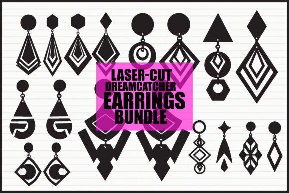 Download Laser Cut Geometric Earrings - Premium Resources